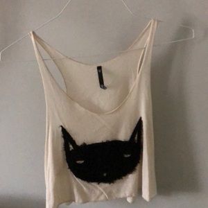 Urban Outfitters LOVE culture crop top tank